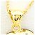 Autre Marque Collana in oro 18K con diamante D'oro - vista 4