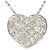 Autre Marque Collana in oro bianco 18K con diamante D'oro