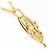 Autre Marque Collana in oro giallo 18K con diamante D'oro - vista 2
