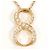 Autre Marque Collana in oro rosa 18K con diamante D'oro