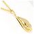Autre Marque Collana in oro giallo 18K con diamante D'oro - vista 2