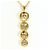 Autre Marque Collana in oro giallo 18K con diamante D'oro