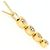 Autre Marque Collana in oro giallo 18K con diamante D'oro - vista 2