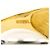 Autre Marque Platin- und Gelbgold-Ring mit Diamant Golden - Ansicht 6