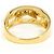 Autre Marque 18K Gelbgold-Ring mit Diamant Golden - Ansicht 4