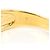 Autre Marque Platin- und Gelbgold-Ring mit Diamant Golden - Ansicht 6