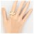 Autre Marque 18K Gelbgold-Ring mit Diamant Golden - Ansicht 7