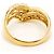 Autre Marque 18K Gelbgold-Ring mit Diamant Golden - Ansicht 4