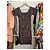 D&G Kleid mit rotem Chili-Print Schwarz - Ansicht 3