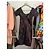 D&G Kleid mit rotem Chili-Print Schwarz - Ansicht 4