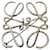 Spilla Anagram Loewe Argento