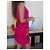 Louis Vuitton Rosa Viskose-Sommerkleid mit Rosenmuster Pink - Ansicht 2
