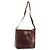 Borsa a Spalla Salvatore Ferragamo in Pelle Marrone e Oro Auth ka4542 D'oro