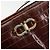 Borsa a Spalla Salvatore Ferragamo in Pelle Marrone e Oro Auth ka4542 D'oro - vista 15