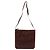 Borsa a Spalla Salvatore Ferragamo in Pelle Marrone e Oro Auth ka4542 D'oro - vista 3