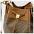Sac GUCCI Micro GG Supreme Web Sherry Line en PVC Beige 001 115 4793 Auth 182369 Doré - vue 14