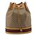 Sac GUCCI Micro GG Supreme Web Sherry Line en PVC Beige 001 115 4793 Auth 182369 Doré - vue 2