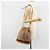 Sac GUCCI Micro GG Supreme Web Sherry Line en PVC Beige 001 115 4793 Auth 182369 Doré - vue 21