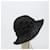 Miu Miu Hat Raffia M Black Auth 182226A  - view 5