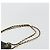 CHANEL V Stitch Chain Schultertasche aus Lammleder Schwarz Gold CC Auth BA13037 Golden - Ansicht 8