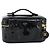 CHANEL COCO Mark Vanity Hand Bag Pelle Verniciata Nero Oro CC Auth 181704 D'oro - vista 3