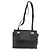 Borsa Tote Salvatore Ferragamo in pelle nera argento Auth BA13088 Nero - vista 2