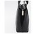Borsa Tote Salvatore Ferragamo in pelle nera argento Auth BA13088 Nero - vista 5