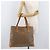 Borsa Tote GUCCI Micro GG Supreme PVC Beige Oro Auth 181868 D'oro - vista 25
