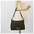 FENDI Zucca Canvas Mamma Baguette Shoulder Bag Black Brown Auth 181871M Marrone Nero - vista 22