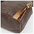 Céline Zaino CELINE Macadam Canvas PVC Pelle Marrone Oro Auth bs35270 D'oro - vista 14