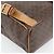 Céline Zaino CELINE Macadam Canvas PVC Pelle Marrone Oro Auth bs35270 D'oro - vista 15