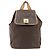 Céline Zaino CELINE Macadam Canvas PVC Pelle Marrone Oro Auth bs35270 D'oro - vista 2