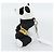 Dolce & Gabbana DOLCE&GABBANA D&G x Jujutsu Kaisen Eco Bag Panda Bag Nylon Black Auth 167375M - vista 5