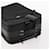 Valigia PRADA Nylon Nero Argento Auth 181553A - vista 8