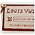 LOUIS VUITTON Etichetta da Viaggio Monogram Name Tag M02953 LV Auth 181666M Monogramma - vista 4