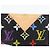 LOUIS VUITTON Monogram Multicolor Etui Miroir Mirror Black M92651 Auth 178885A Schwarz - Ansicht 12
