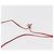 Borsa a Spalla Miu Miu in Pelle Rossa Argento Auth bs35397 Rosso - vista 8
