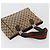 Borsa GUCCI GG Canvas Web Sherry Line Beige Argento Auth 178849 - vista 6