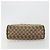 Borsa GUCCI GG Canvas Web Sherry Line Beige Argento Auth 178849 - vista 9
