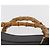 Borsa Tote GUCCI Bamboo in pelle nera e oro Auth 180798 Nero D'oro - vista 10