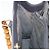 Borsa Tote GUCCI Bamboo in pelle nera e oro Auth 180798 Nero D'oro - vista 21