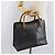 Borsa Tote GUCCI Bamboo in pelle nera e oro Auth 180798 Nero D'oro - vista 28