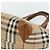 Borsa a mano Burberry Nova Check in tela beige e oro Auth ka4541 D'oro - vista 10