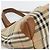 Borsa a mano Burberry Nova Check in tela beige e oro Auth ka4541 D'oro - vista 11