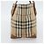Borsa a mano Burberry Nova Check in tela beige e oro Auth ka4541 D'oro - vista 5