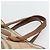 Borsa a mano Burberry Nova Check in tela beige e oro Auth ka4541 D'oro - vista 8