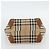 Borsa a mano Burberry Nova Check in tela beige e oro Auth ka4541 D'oro - vista 9