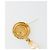 Spilla SAINT LAURENT in metallo Gold Auth bs35355A - vista 10