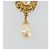 Spilla SAINT LAURENT in metallo Gold Auth bs35355A - vista 4