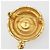 Spilla SAINT LAURENT in metallo Gold Auth bs35355A - vista 8